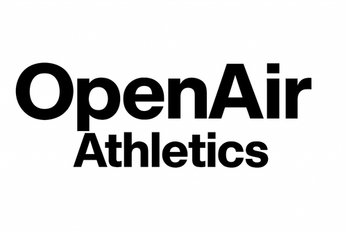 I want it in black and the OpenAir part to be in a slightly different or bigger text then the Athletic part to add some contrast 